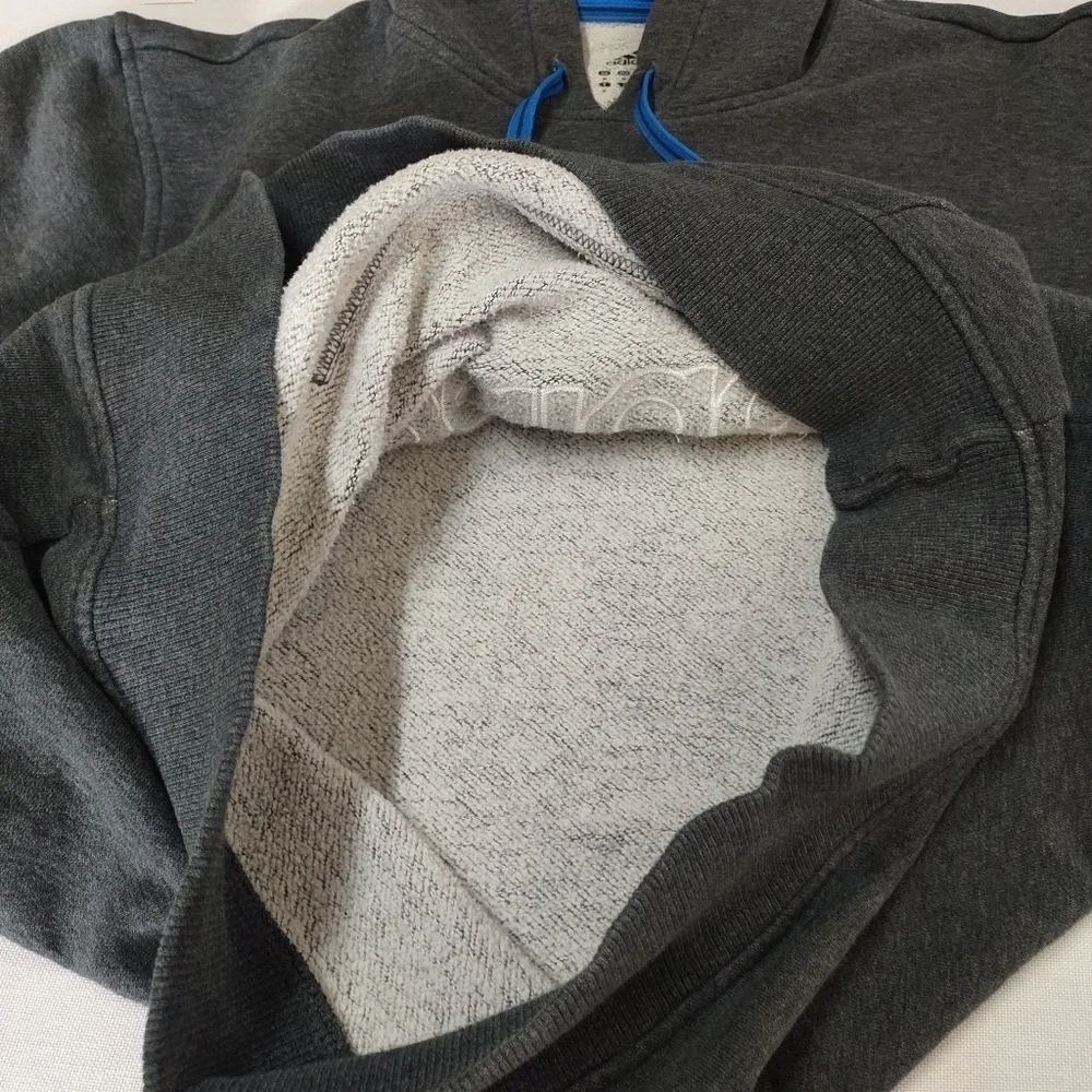 Adidas Men's Hoodie Gray Blue color Size M